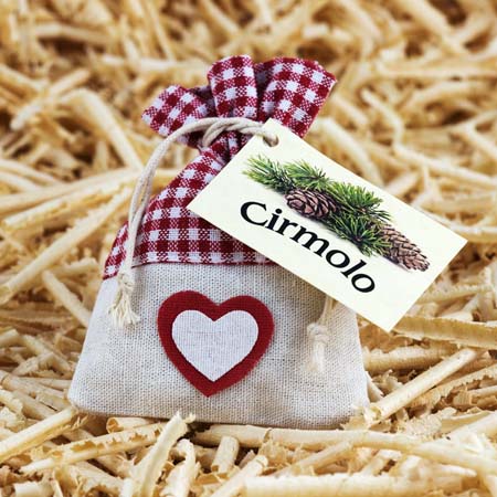 Sacchetto ai Fiocchi di Cirmolo
